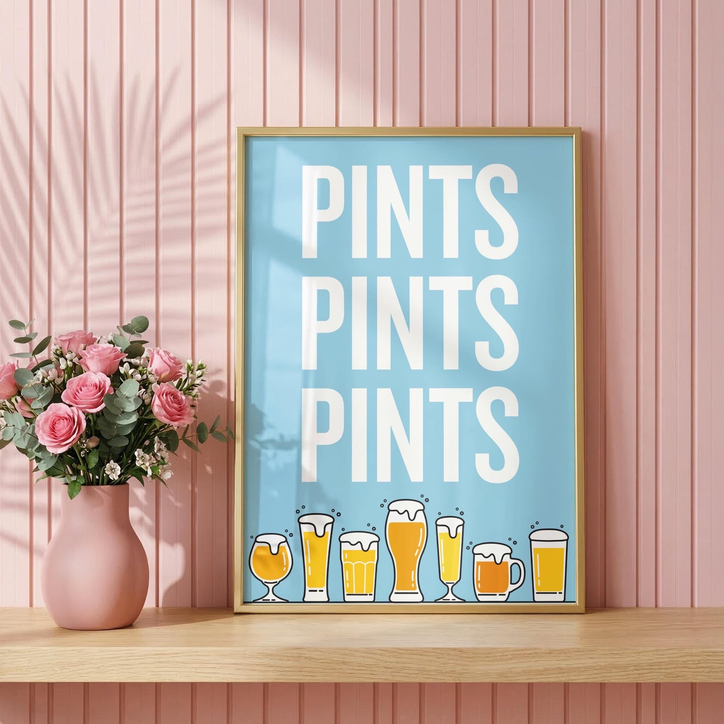 PINTS | Kitchen Print | Digital Download