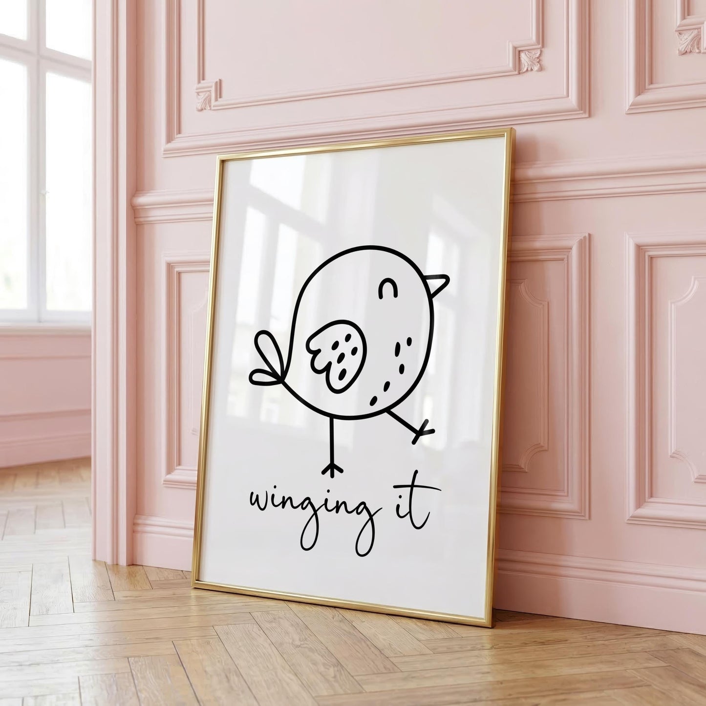 Winging It | Girly Print | Digital Download