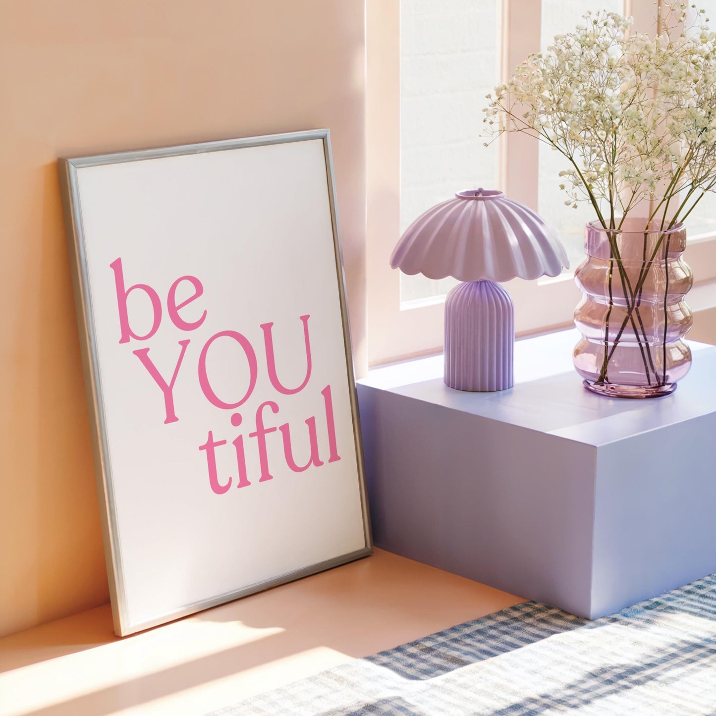 beYOUtiful | Girly Print | Digital Download
