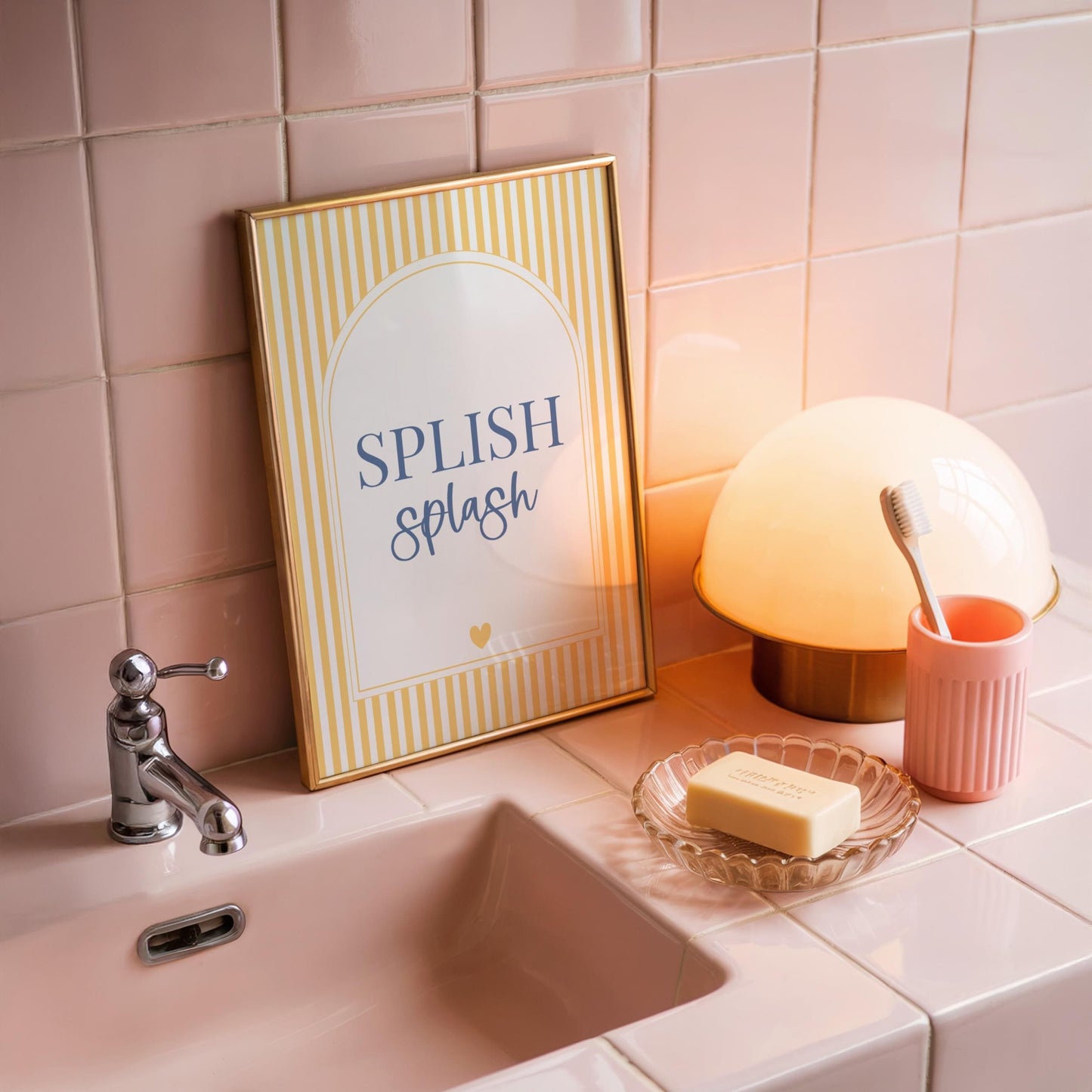 Splish Splash | Bathroom Print | Digital Download