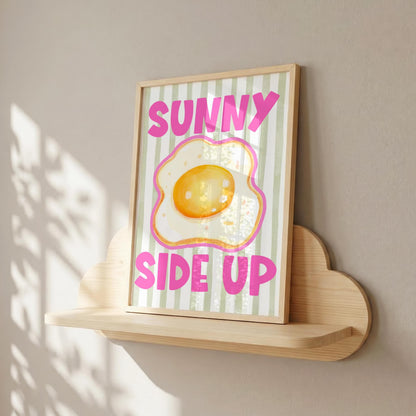 Sunny Side Up | Kitchen Print | Digital Download