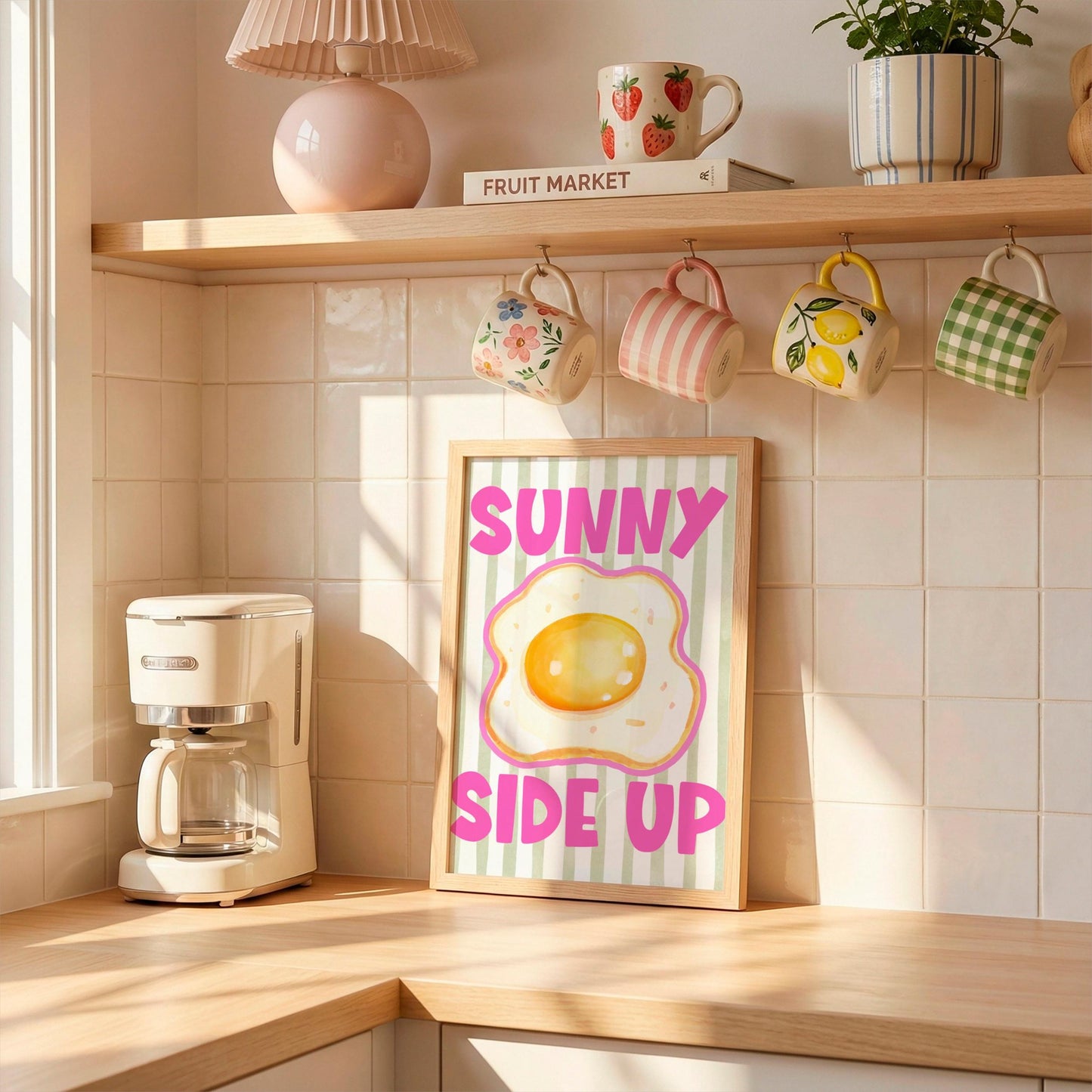 Sunny Side Up | Kitchen Print | Digital Download