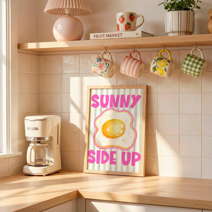 Sunny Side Up | Kitchen Print | Digital Download