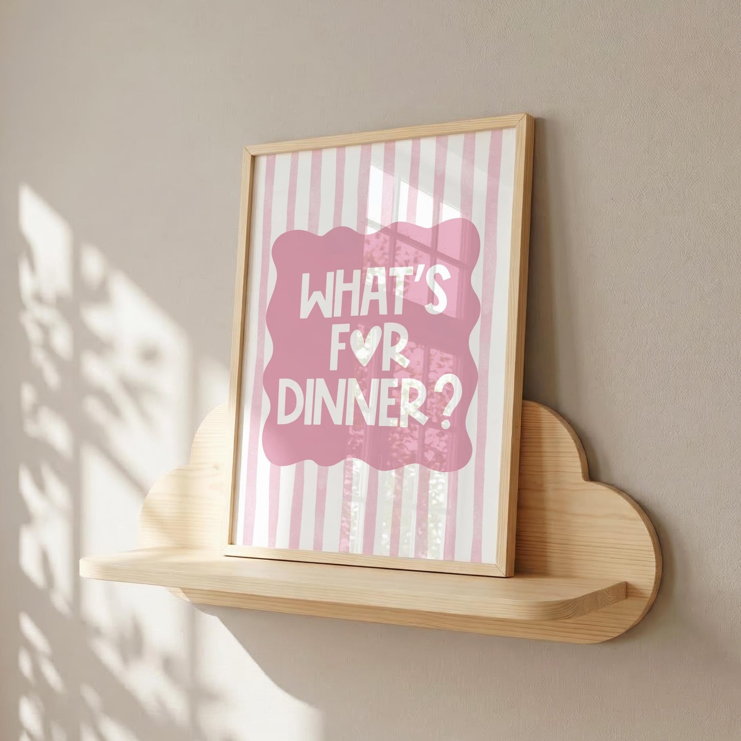 What's For Dinner? | Kitchen Print | Digital Download