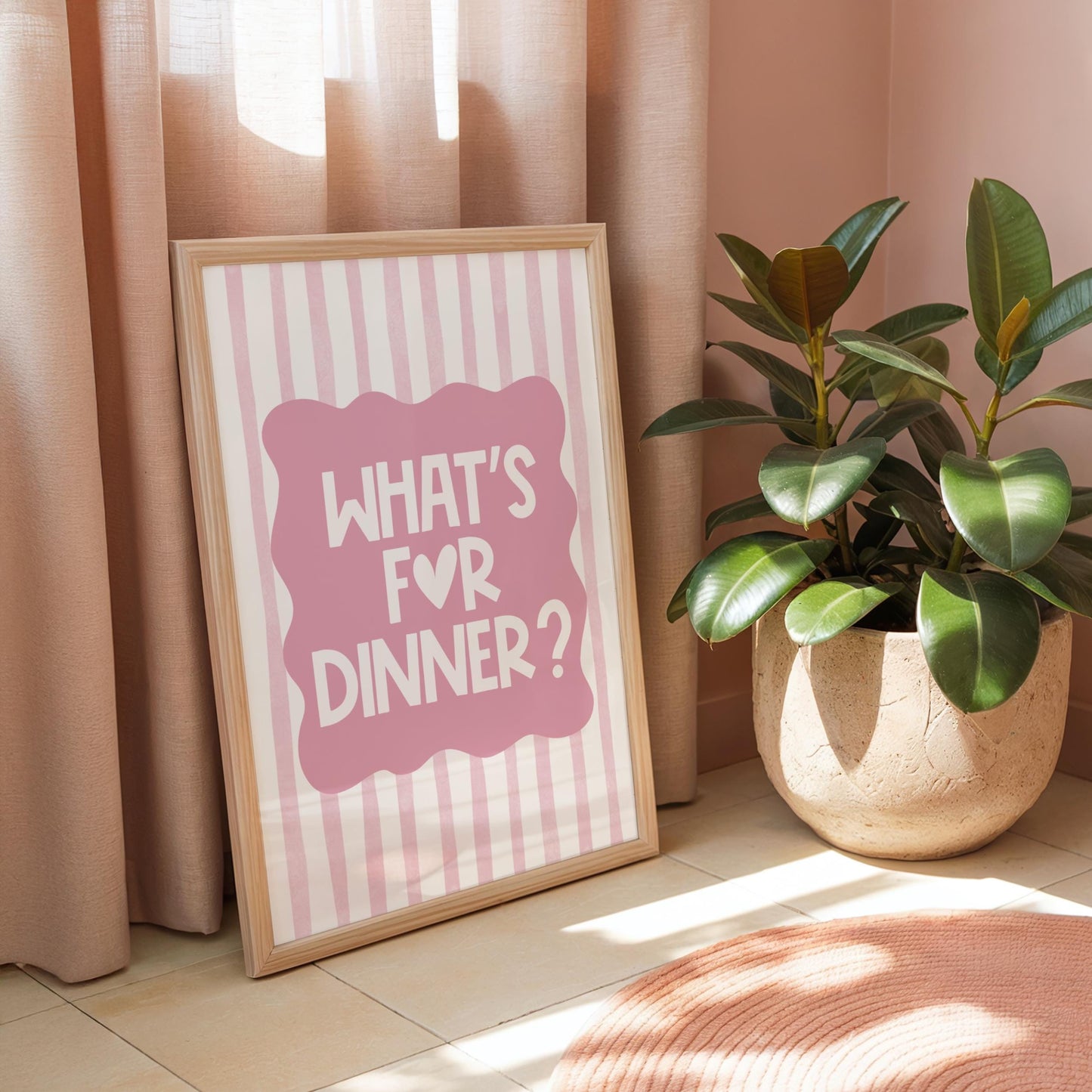 What's For Dinner? | Kitchen Print | Digital Download