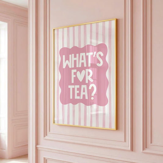 What's For Tea? | Kitchen Print | Digital Download