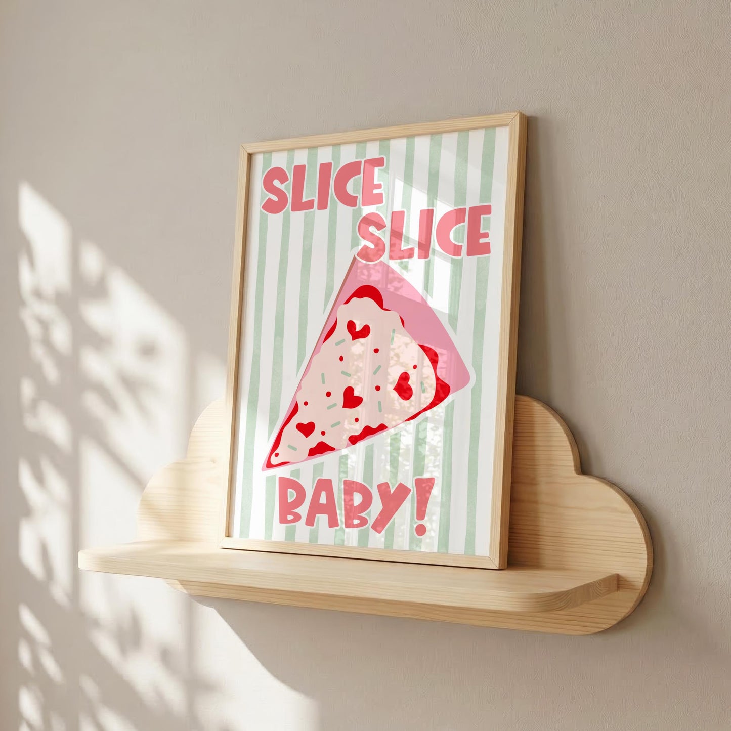 Slice Slice Baby | Kitchen Print | Digital Download
