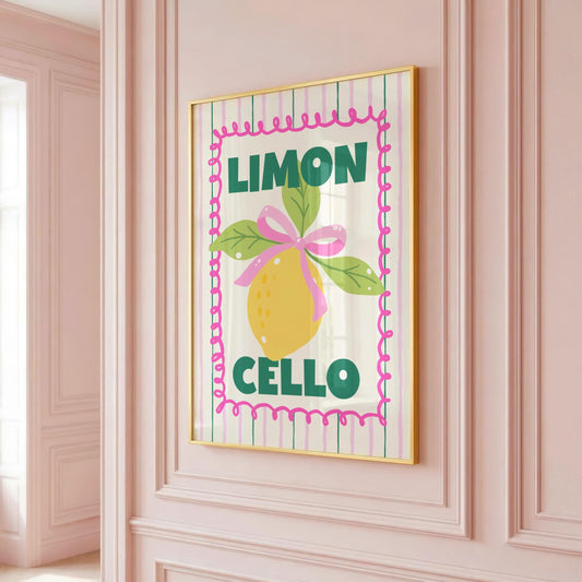 LIMONCELLO | Kitchen Print | Digital Download