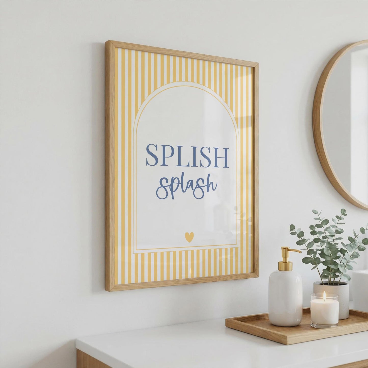Splish Splash | Bathroom Print | Home Print