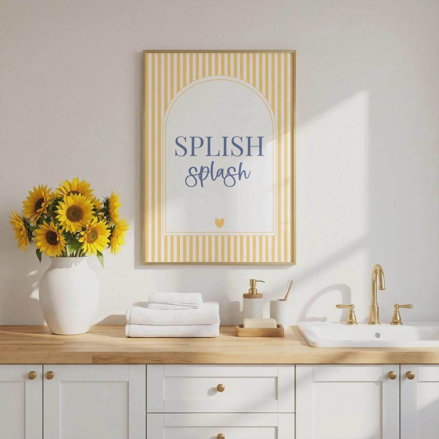 Splish Splash | Bathroom Print | Home Print