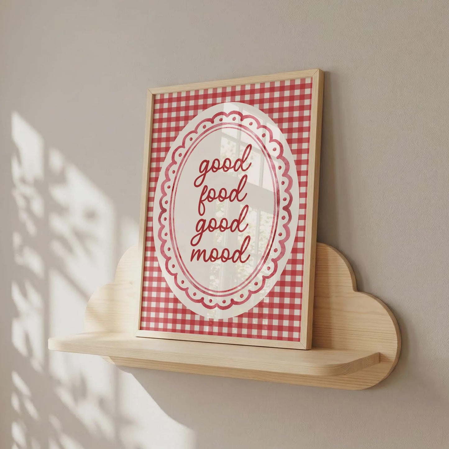 Good Food Good Mood | Kitchen Print | Home Print