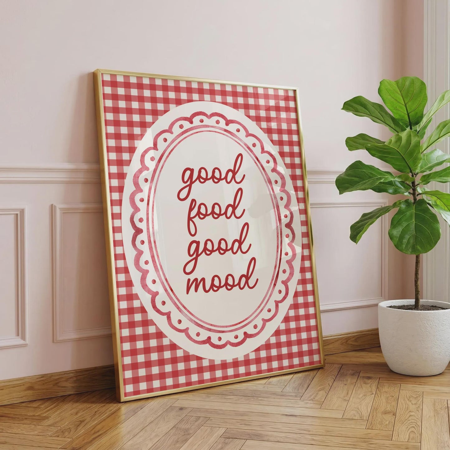 Good Food Good Mood | Kitchen Print | Home Print