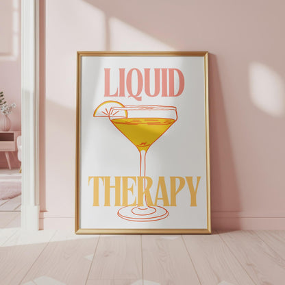 Liquid Therapy | Kitchen Print | Home Print