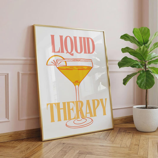 Liquid Therapy | Kitchen Print | Home Print