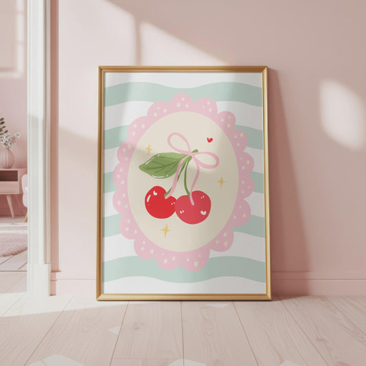 Cherries | Kitchen Print | Home Print