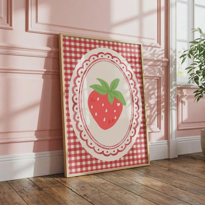 Strawberry | Kitchen Print | Home Print