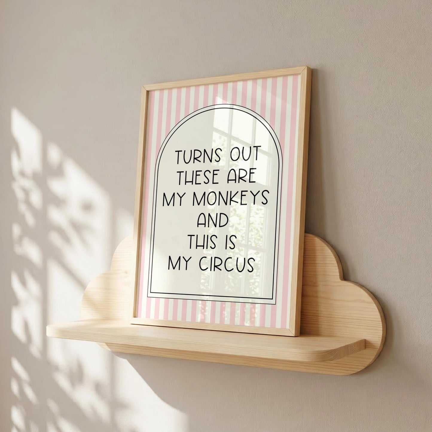 My Monkeys My Circus | Home Print | Digital Download