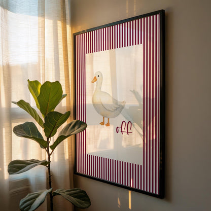 Duck Off | Sweary Print | Digital Download