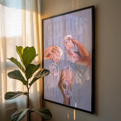Cheers | Kitchen Print | Digital Download