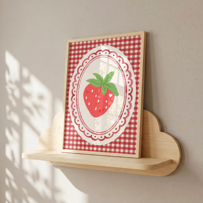 Strawberry | Kitchen Print | Digital Download