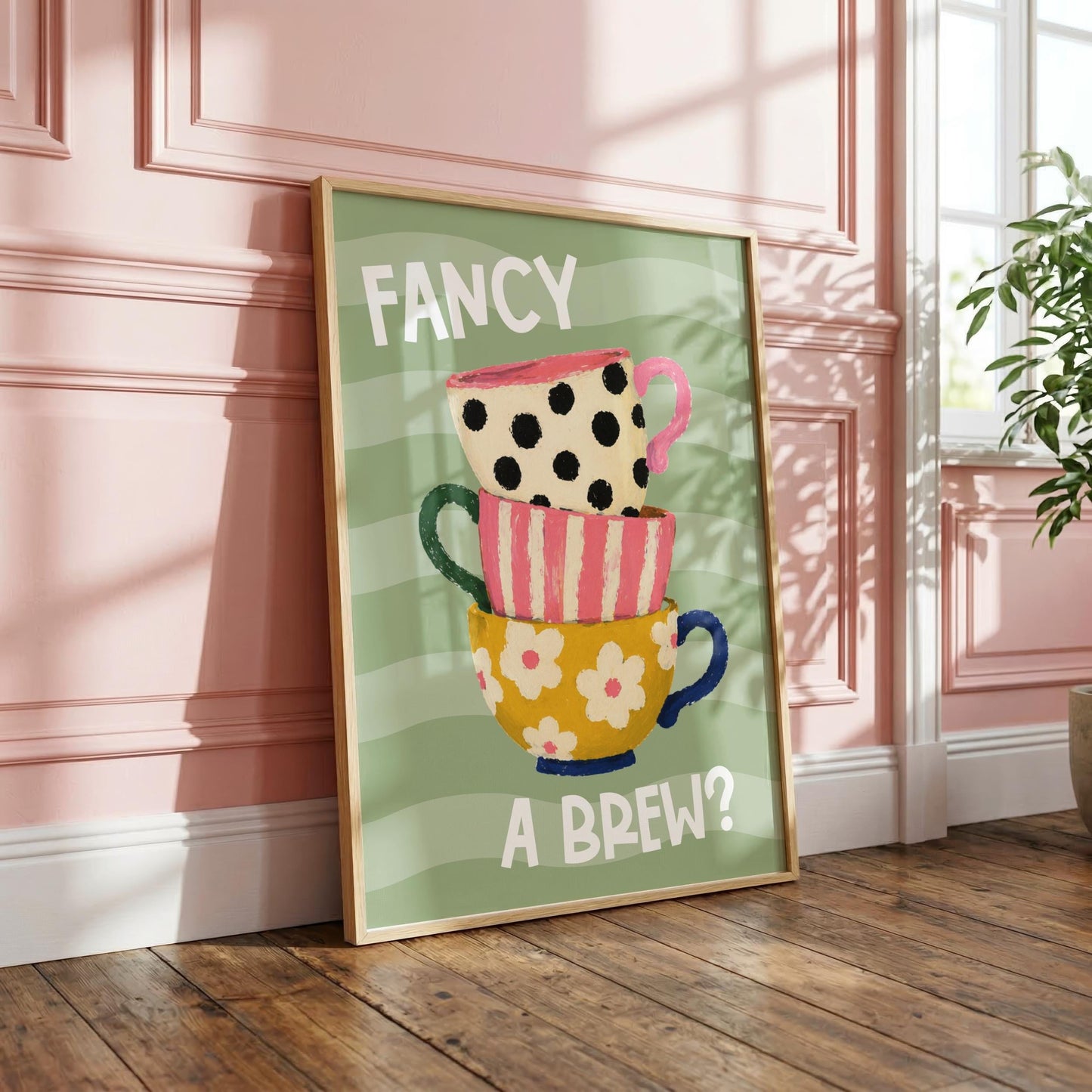 Fancy a Brew? | Kitchen Print | Digital Download