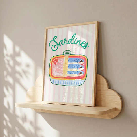 Sardines | Kitchen Print | Digital Download