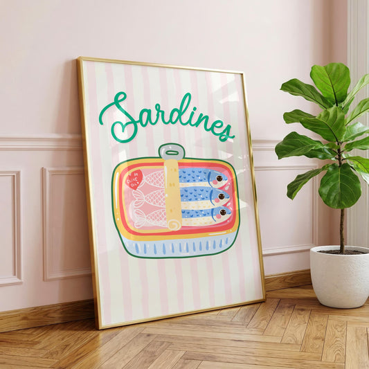 Sardines | Kitchen Print | Digital Download