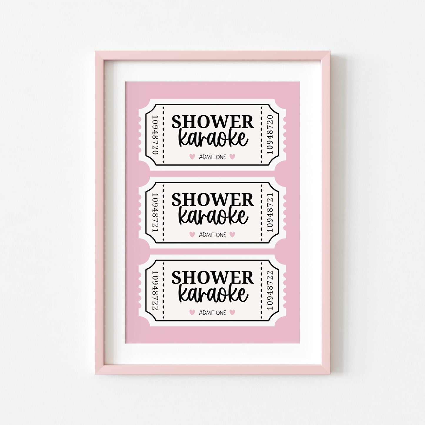 Set of 6 Pink Bathroom Prints | Digital Bundle | Bathroom Print | Digital Download