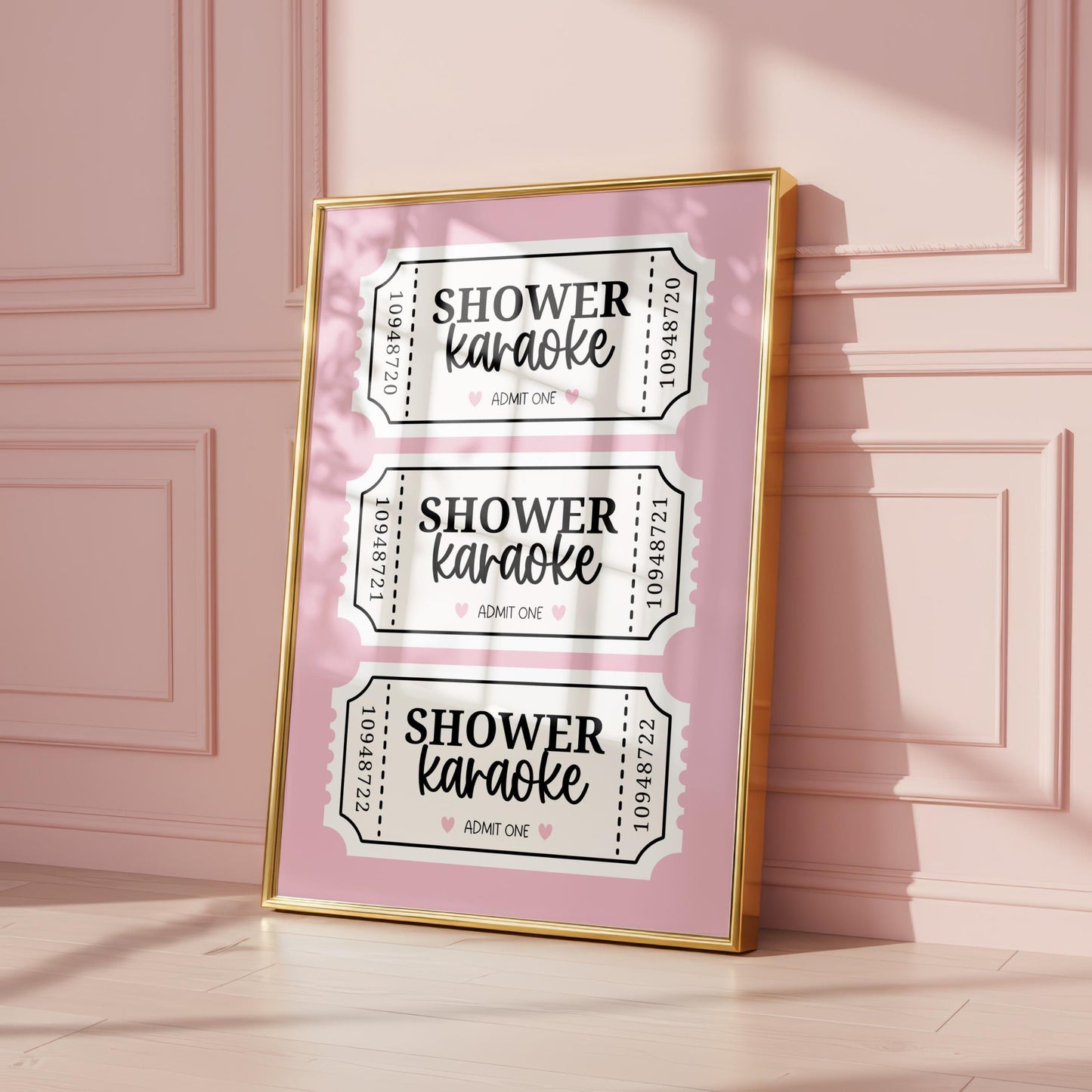 Set of 6 Pink Bathroom Prints | Digital Bundle | Bathroom Print | Digital Download