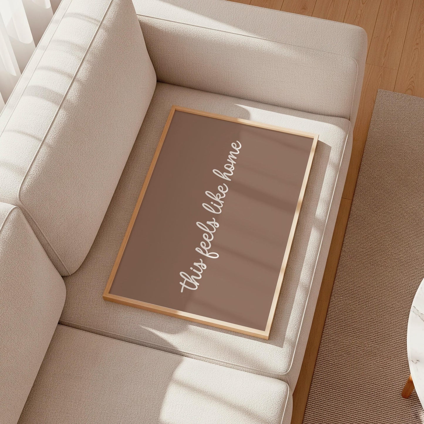 This Feels Like Home | Neutral Home Decor | Minimalist Print | Digital Download