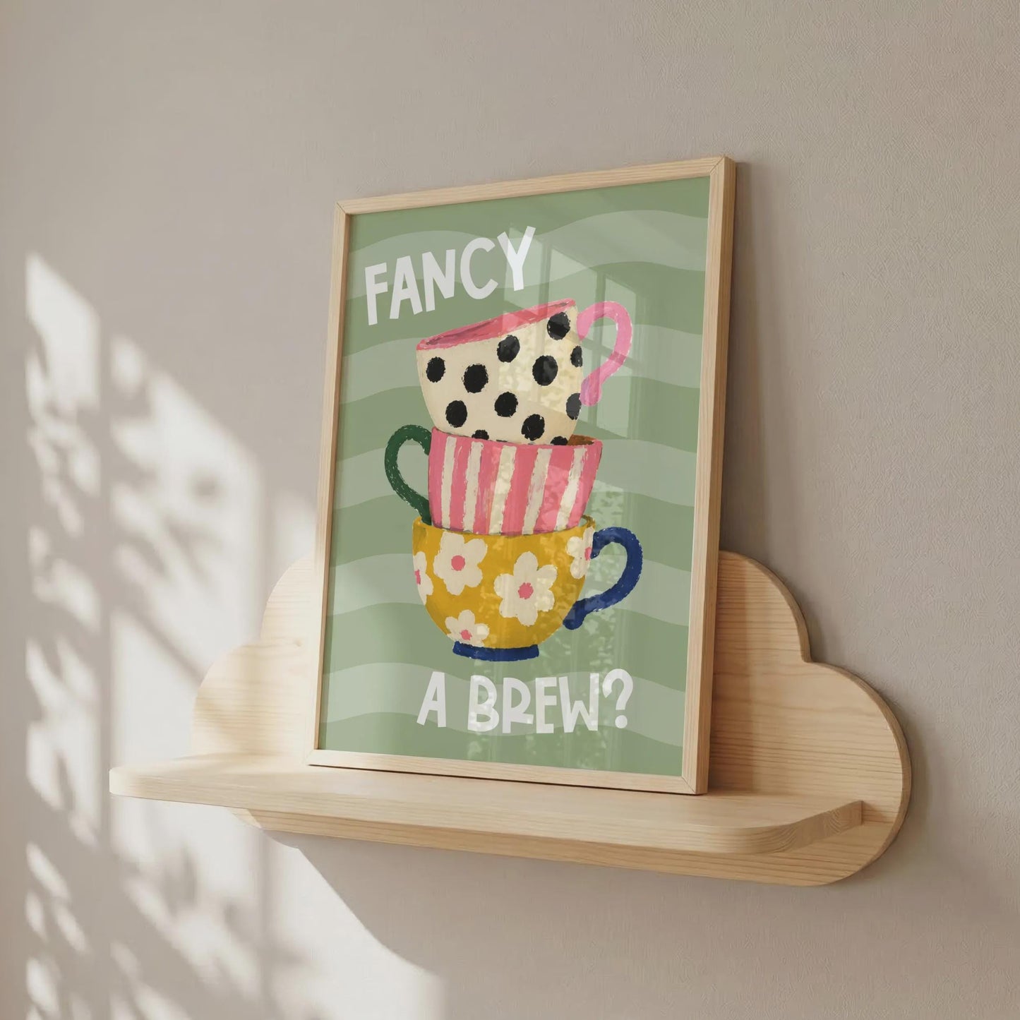 Fancy A Brew? | Kitchen Print | Home Print