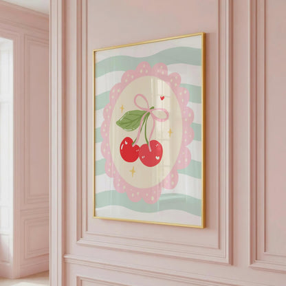 Cherries | Kitchen Print | Home Print