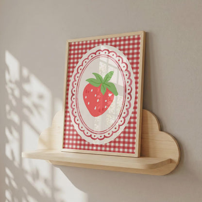 Strawberry | Kitchen Print | Home Print